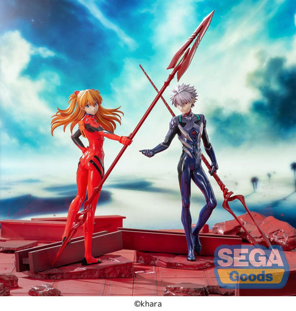 Evangelion: 3.0+1.0 Thrice Upon a Time - Asuka Shikinami Langley: x Spear of Longinus - Luminasta PVC Statue (20 cm)