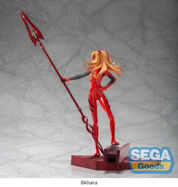 Evangelion: 3.0+1.0 Thrice Upon a Time - Asuka Shikinami Langley: x Spear of Longinus - Luminasta PVC Statue (20 cm)