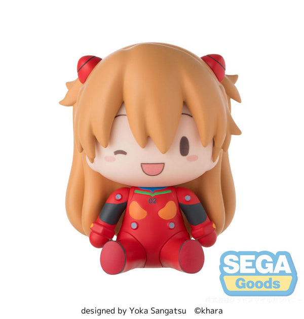 Evangelion - Asuka: Plug Suit Ver. - Fuwa Petit Chibi Figur (8 cm)