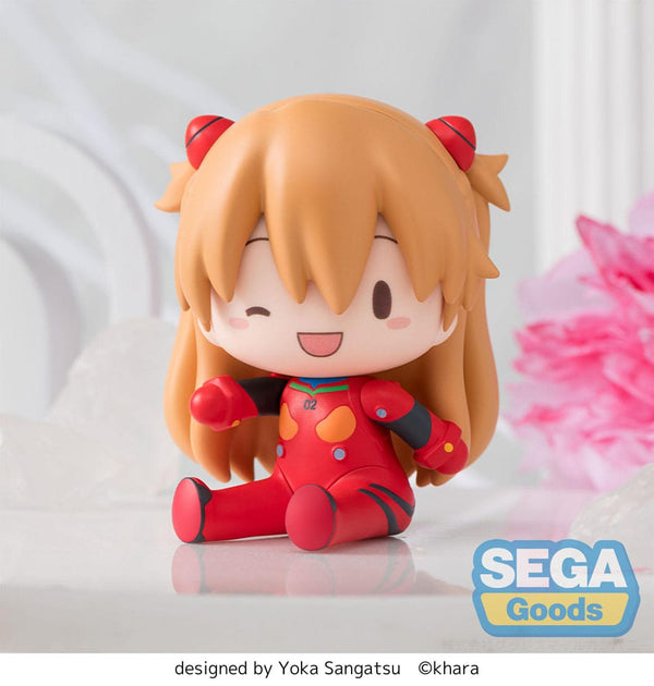 Evangelion - Asuka: Plug Suit Ver. - Fuwa Petit Chibi Figur (8 cm)