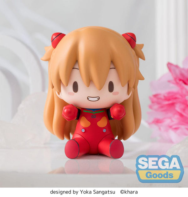Evangelion - Asuka: Plug Suit Ver. - Fuwa Petit Chibi Figur (8 cm)