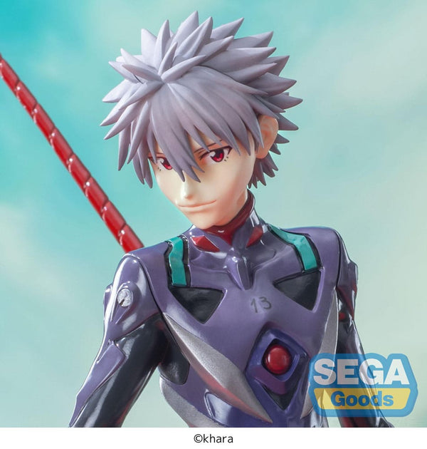 Evangelion: 3.0+1.0 Thrice Upon a Time - Kaworu Nagisa: x Spear of Longinus - Luminasta PVC Statue (21 cm)