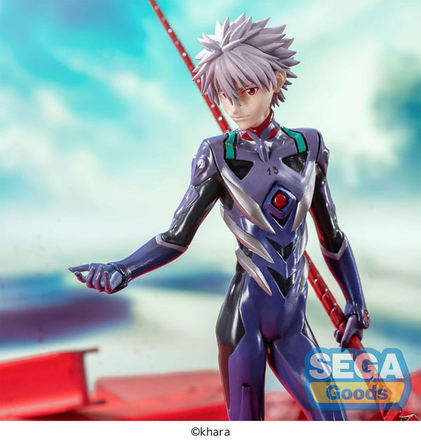 Evangelion: 3.0+1.0 Thrice Upon a Time - Kaworu Nagisa: x Spear of Longinus - Luminasta PVC Statue (21 cm)
