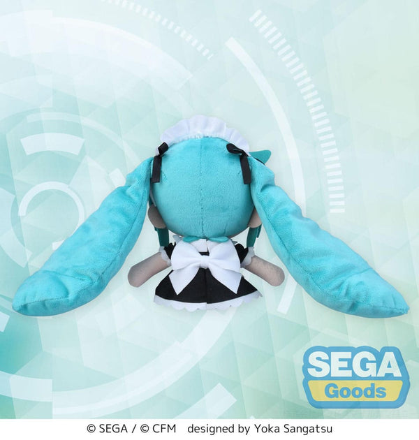 Hatsune Miku Project Diva Arcade - Hatsune Miku: Fuwa Petit Mini Maid Ver. (EX) - Bamse (16 cm)