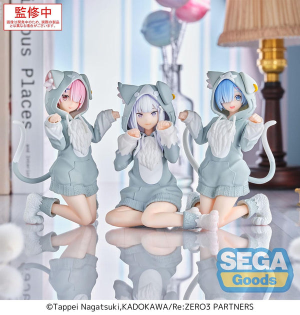 Re:ZERO - Ram: Mofumofu Pack Ver. - Yumemirize PVC Statue (11 cm)