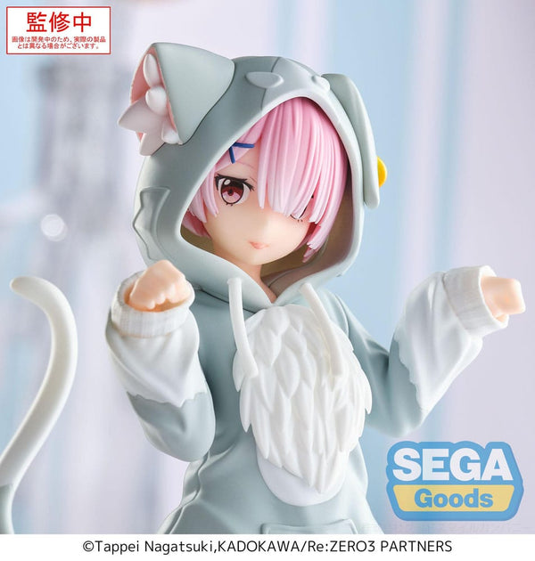 Re:ZERO - Ram: Mofumofu Pack Ver. - Yumemirize PVC Statue (11 cm)