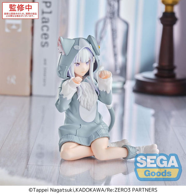 Re:Zero - Emilia: Mofumofu Pack Ver. - Yumemirize PVC Statue (11 cm)