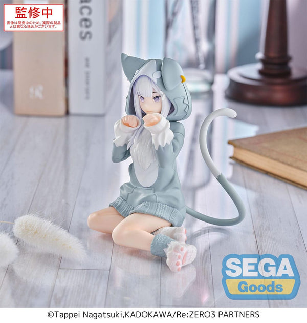 Re:Zero - Emilia: Mofumofu Pack Ver. - Yumemirize PVC Statue (11 cm)