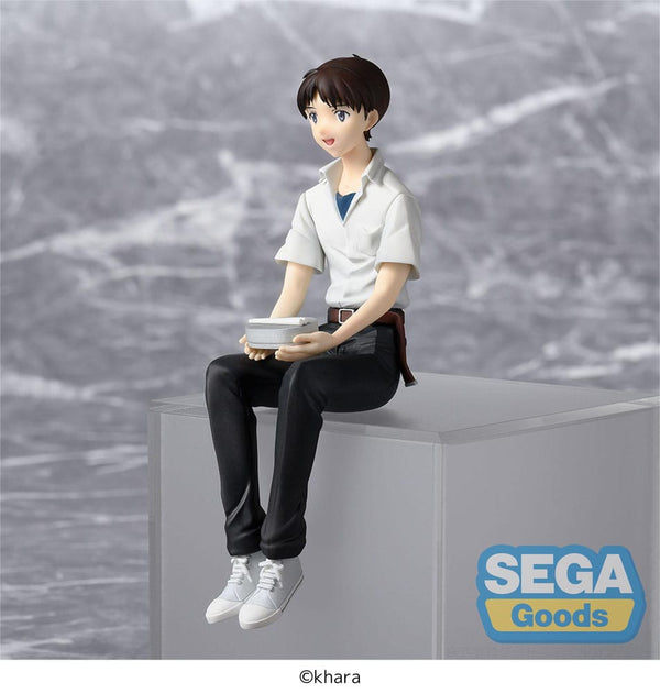 Rebuild of Evangelion - Shinji Ikari: New Theatrical Edition Ver. - PM Perching PVC Statue (14 cm)