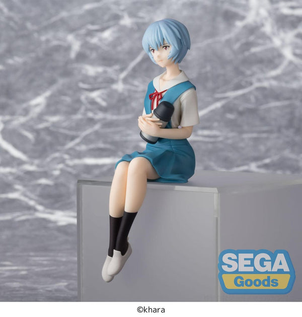 Rebuild of Evangelion - Rei Ayanami: New Theatrical Edition Ver. - PM Perching PVC Statue (14 cm)