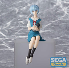 Rebuild of Evangelion - Rei Ayanami: New Theatrical Edition Ver. - PM Perching PVC Statue (14 cm)