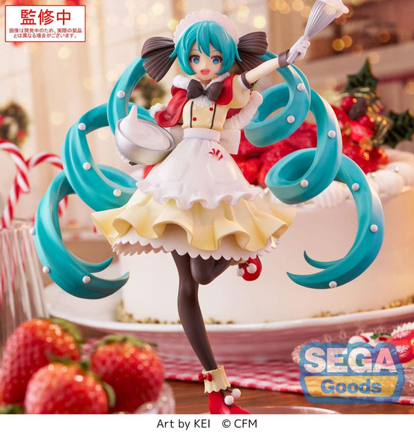 Vocaloid - Hatsune Miku: Christmas 2025 Ver. - Luminasta PVC Statue (20 cm)