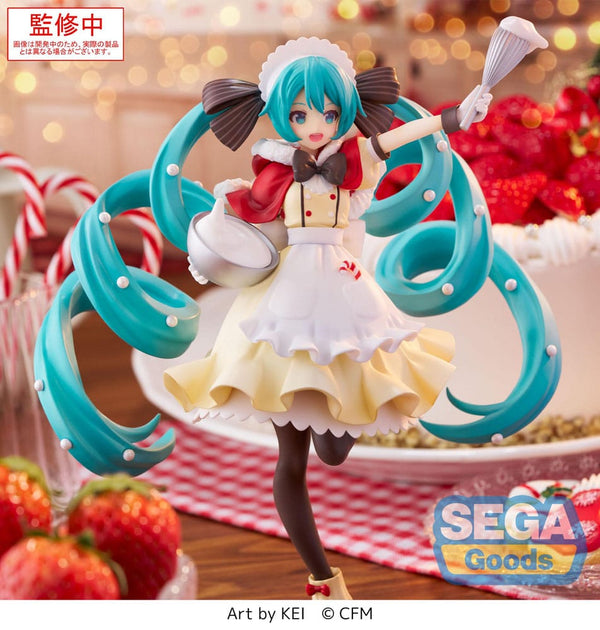 Vocaloid - Hatsune Miku: Christmas 2025 Ver. - Luminasta PVC Statue (20 cm)