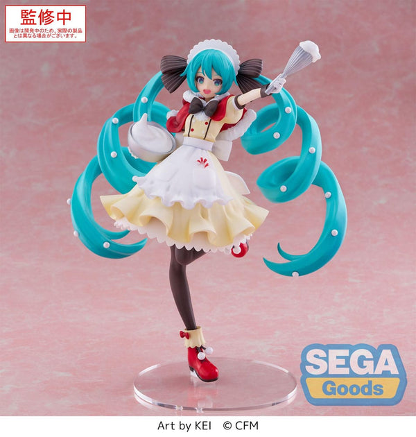 Vocaloid - Hatsune Miku: Christmas 2025 Ver. - Luminasta PVC Statue (20 cm)