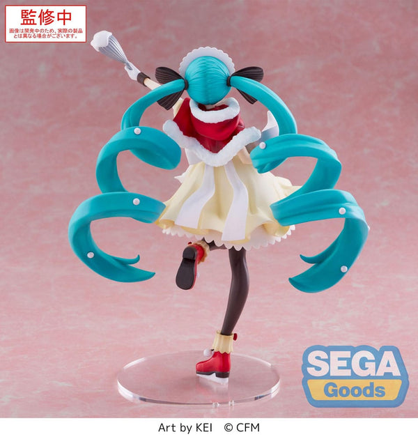 Vocaloid - Hatsune Miku: Christmas 2025 Ver. - Luminasta PVC Statue (20 cm)