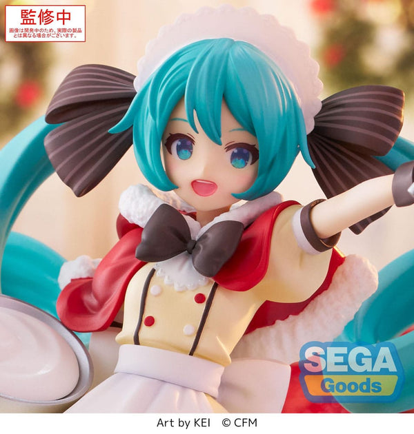 Vocaloid - Hatsune Miku: Christmas 2025 Ver. - Luminasta PVC Statue (20 cm)