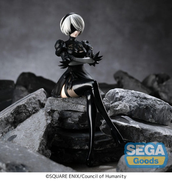 NieR:Automata Ver1.1a - 2B - PM Perching PVC Statue (13 cm)