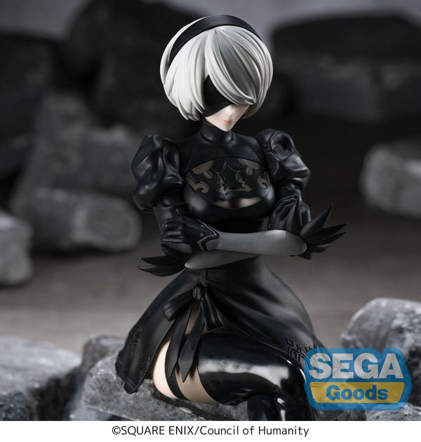 NieR:Automata Ver1.1a - 2B - PM Perching PVC Statue (13 cm)