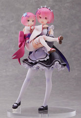 Re:ZERO - Ram & Childhood Ram - PVC Statue 1/7 (23 cm)