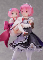Re:ZERO - Ram & Childhood Ram - PVC Statue 1/7 (23 cm)