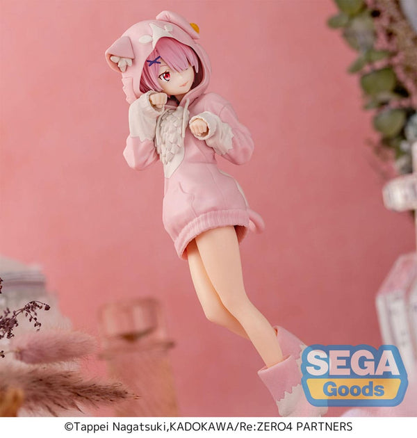 Re:ZERO - Ram: Mofumofu Pack Ver. - XStellar PVC Statue (22 cm)