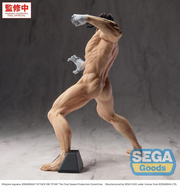 Attack on Titan - Eren Yeager: Attack Titan Ver. - GigantiX PVC Figur (25 cm)