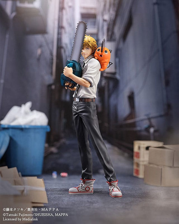 Chainsaw Man - Denji & Pochita - S-Fire PVC Statue 1/7 (24 cm)