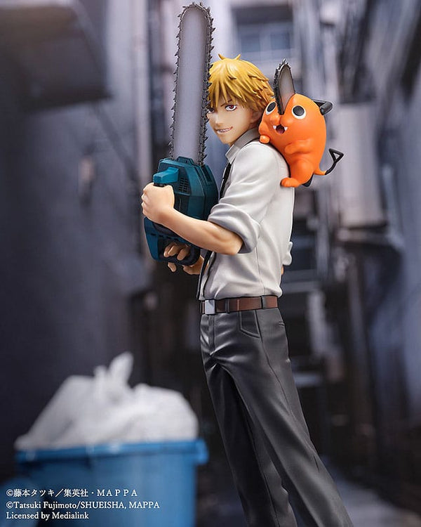 Chainsaw Man - Denji & Pochita - S-Fire PVC Statue 1/7 (24 cm)