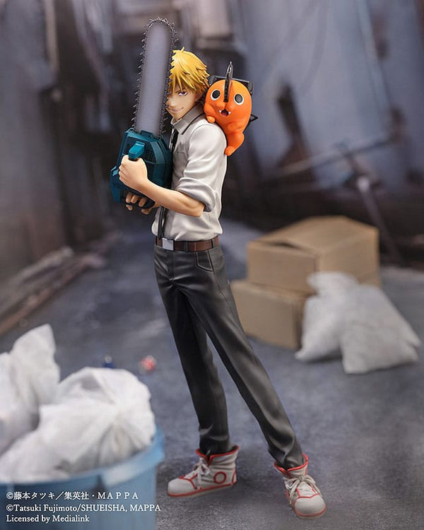 Chainsaw Man - Denji & Pochita - S-Fire PVC Statue 1/7 (24 cm)