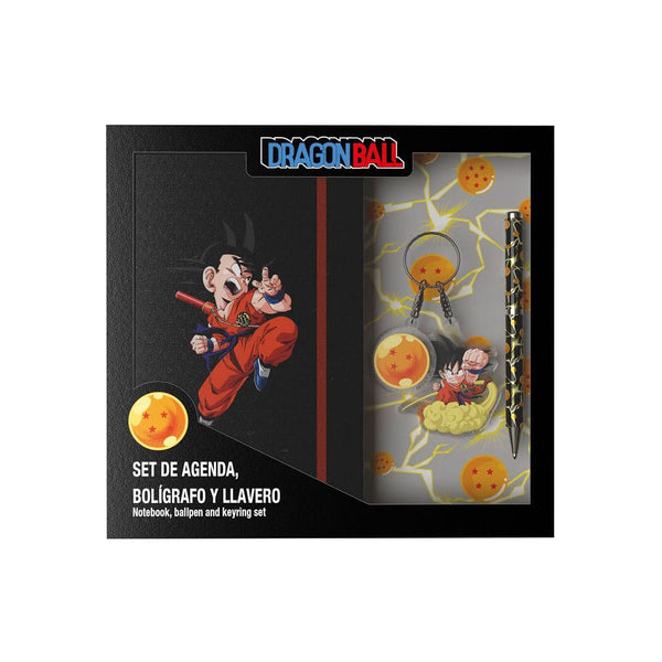 Dragon Ball – Dragon Ball Gaveæske – Notesbog, Nøglering og Kuglepen