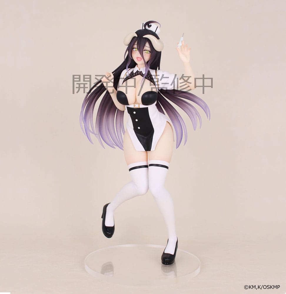 Overlord - Albedo: Nurse Ver. - Vivit PVC Statue (18 cm)