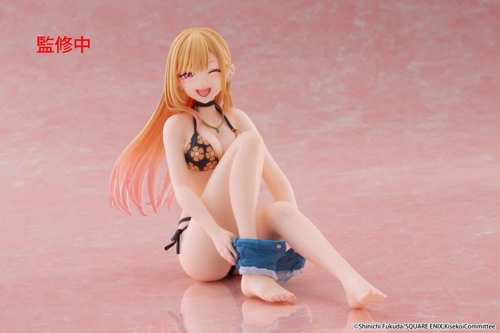 My Dress-Up Darling - Marin Kitagawa: Measured Swimsuit Ver. - PVC Statue Desktop Cute Figur (13 cm)