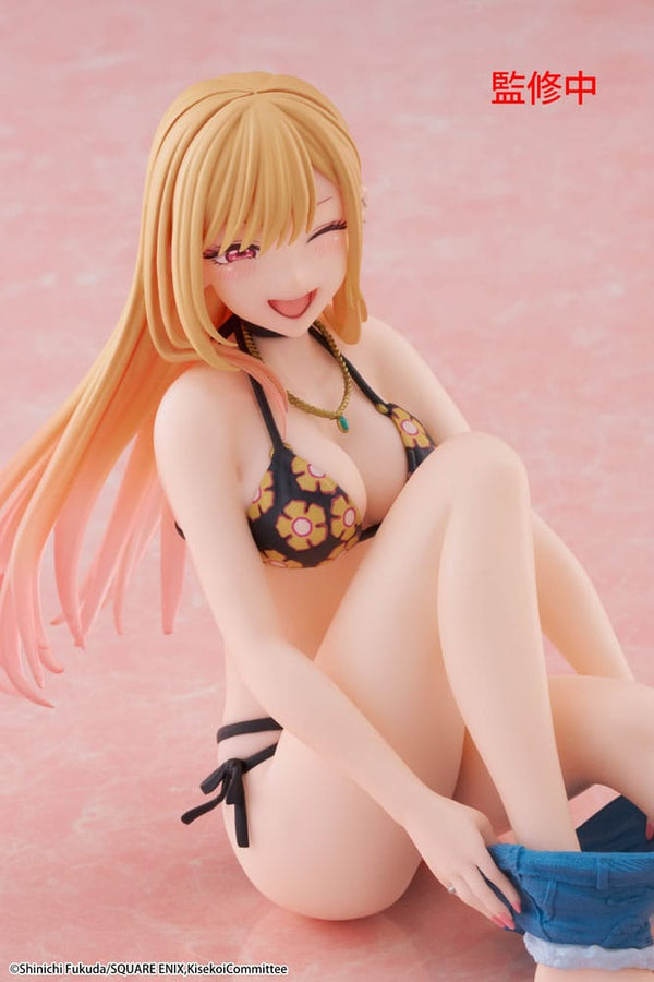 My Dress-Up Darling - Marin Kitagawa: Measured Swimsuit Ver. - PVC Statue Desktop Cute Figur (13 cm)