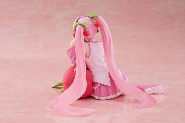 Vocaloid - Hatsune Miku: Cherry Cushion Ver. - PVC Statue (13 cm)