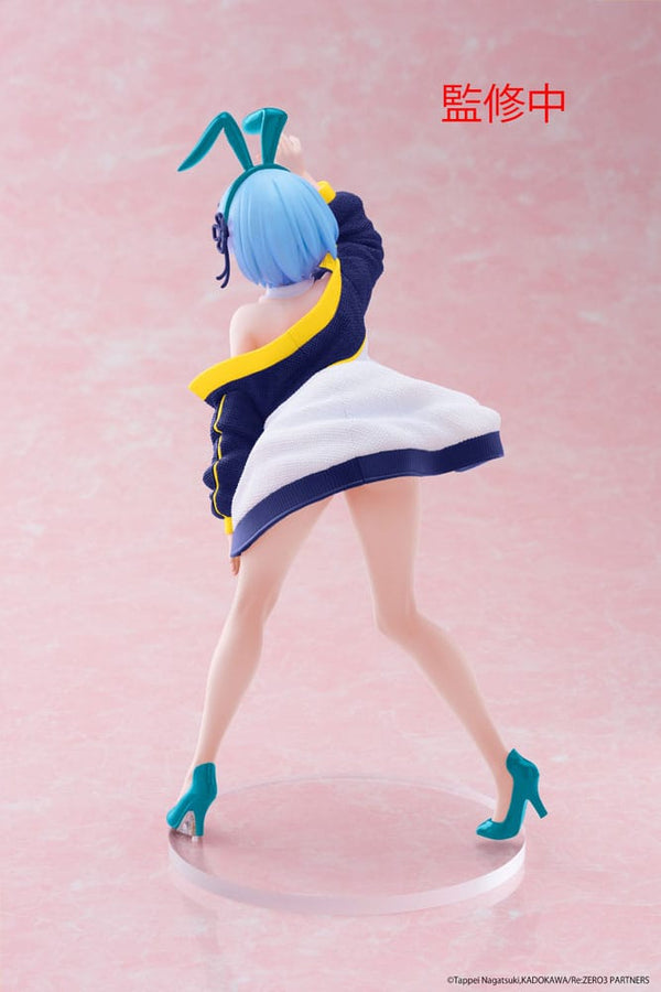 Re:ZERO - Rem: Jacket Bunny Ver. - Coreful PVC Statue (18 cm)