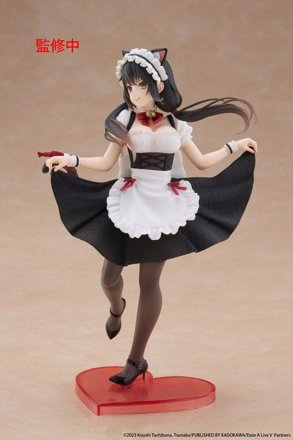 Date A Live V - Kurumi Tokisaki: Cat Ear Maid Ver. - Coreful PVC Statue (18 cm)