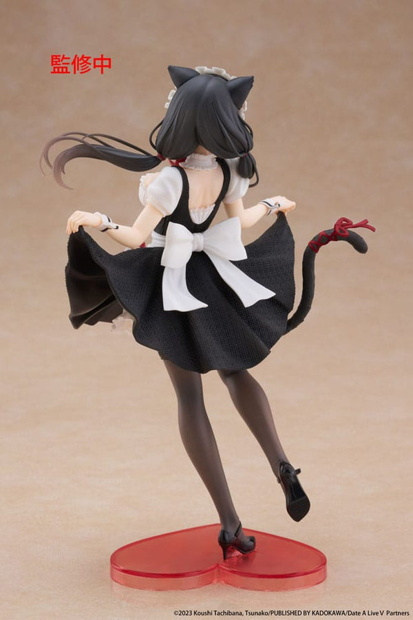 Date A Live V - Kurumi Tokisaki: Cat Ear Maid Ver. - Coreful PVC Statue (18 cm)