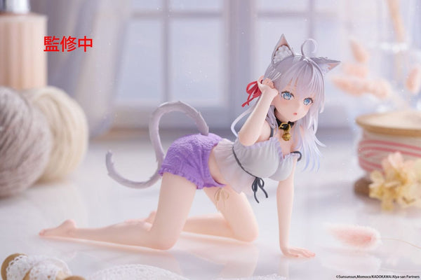 Alya Sometimes Hides Her Feelings in Russian - Alya: Cat Ear Roomwear Ver. - Desktop Cute Figur PVC Statue (13 cm)