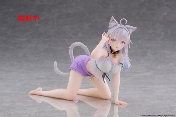 Alya Sometimes Hides Her Feelings in Russian - Alya: Cat Ear Roomwear Ver. - Desktop Cute Figur PVC Statue (13 cm)