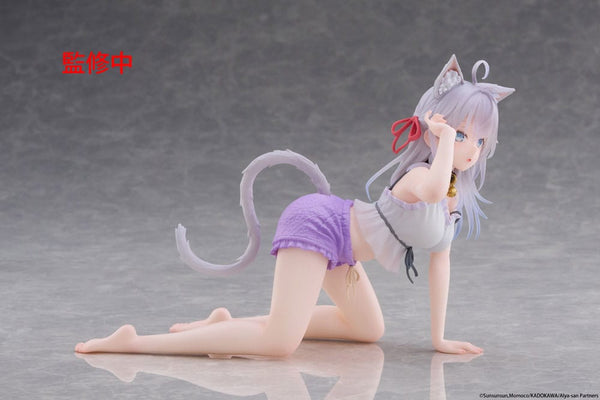 Alya Sometimes Hides Her Feelings in Russian - Alya: Cat Ear Roomwear Ver. - Desktop Cute Figur PVC Statue (13 cm)
