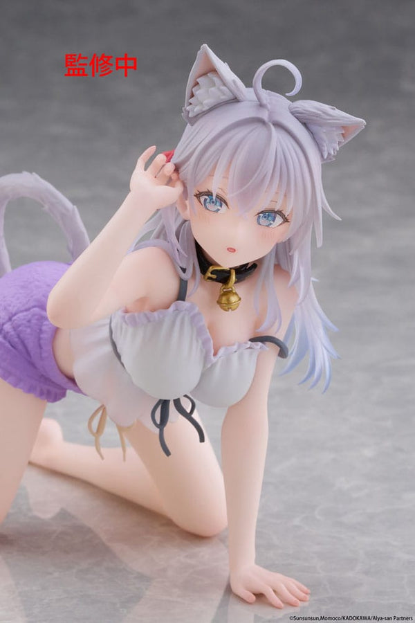 Alya Sometimes Hides Her Feelings in Russian - Alya: Cat Ear Roomwear Ver. - Desktop Cute Figur PVC Statue (13 cm)