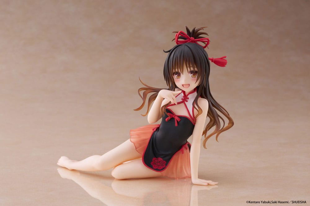 To Love-Ru Darkness - Mikan Yuki: Chinese Dress Ver. - Desktop Cute PVC Statue (13 cm)