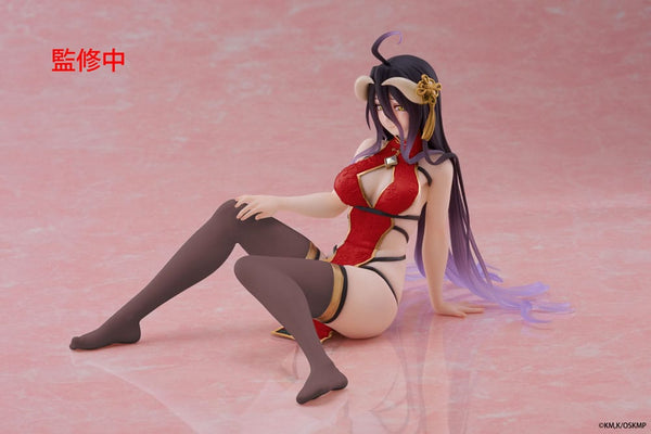 Overlord - Albedo: Chinese Dress Ver. Renewal - Desktop Cute PVC Statue (13 cm)