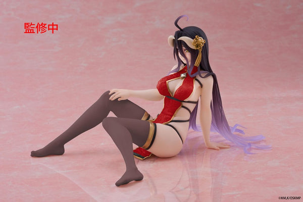 Overlord - Albedo: Chinese Dress Ver. Renewal - Desktop Cute PVC Statue (13 cm)
