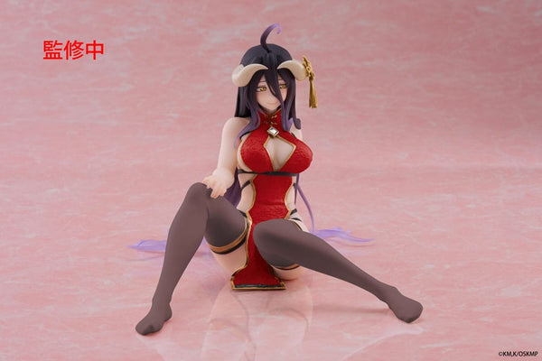 Overlord - Albedo: Chinese Dress Ver. Renewal - Desktop Cute PVC Statue (13 cm)