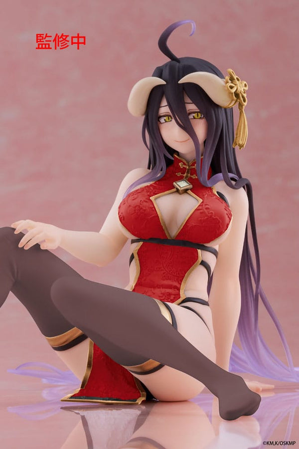 Overlord - Albedo: Chinese Dress Ver. Renewal - Desktop Cute PVC Statue (13 cm)