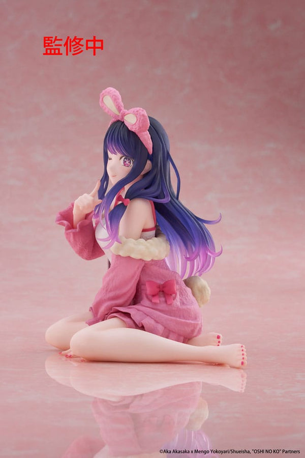 Oshi no Ko - Ai: Rabbit Room Wear Ver. - Desktop Cute PVC Statue (13 cm)