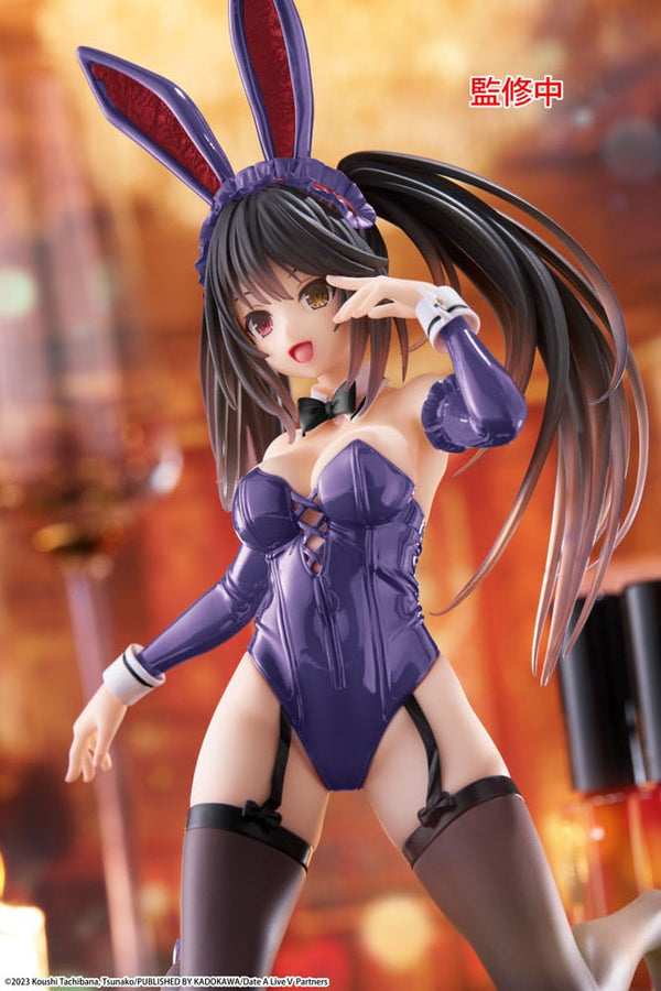 Date A Live V - Kurumi Tokisaki: Bunny Ver. - Desktop Cute PVC Statue (13 cm)