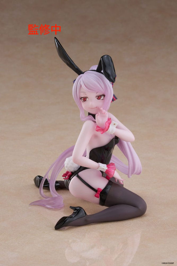Overlord - Shalltear: Bunny Ver. - Desktop Cute PVC Statue (13 cm)