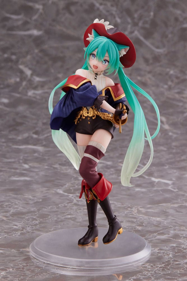 Vocaloid - Hatsune Miku: Puss in Boots Ver. - PVC Statue (18 cm)